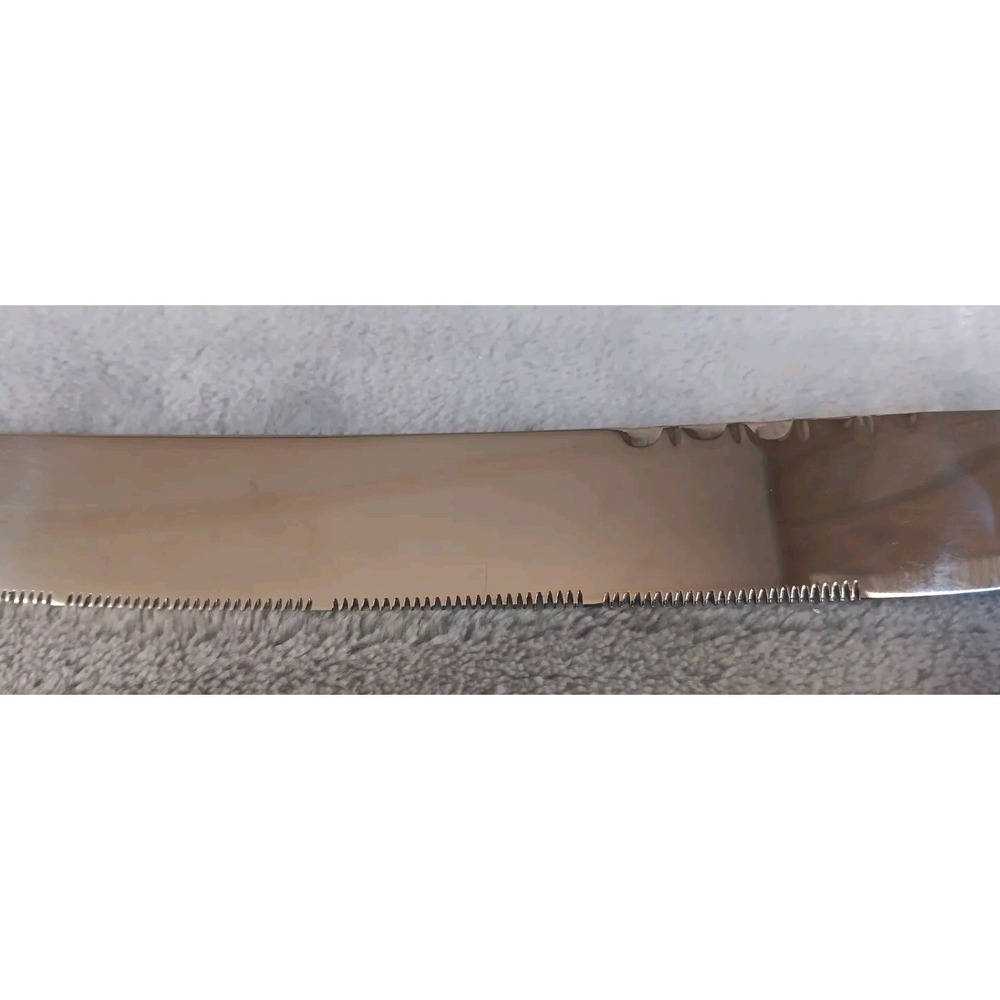 A.E. Lewis & Co‎ Floraine Sheffield England Decorative Cake Knife Rose Bud READ - Picture 7 of 10